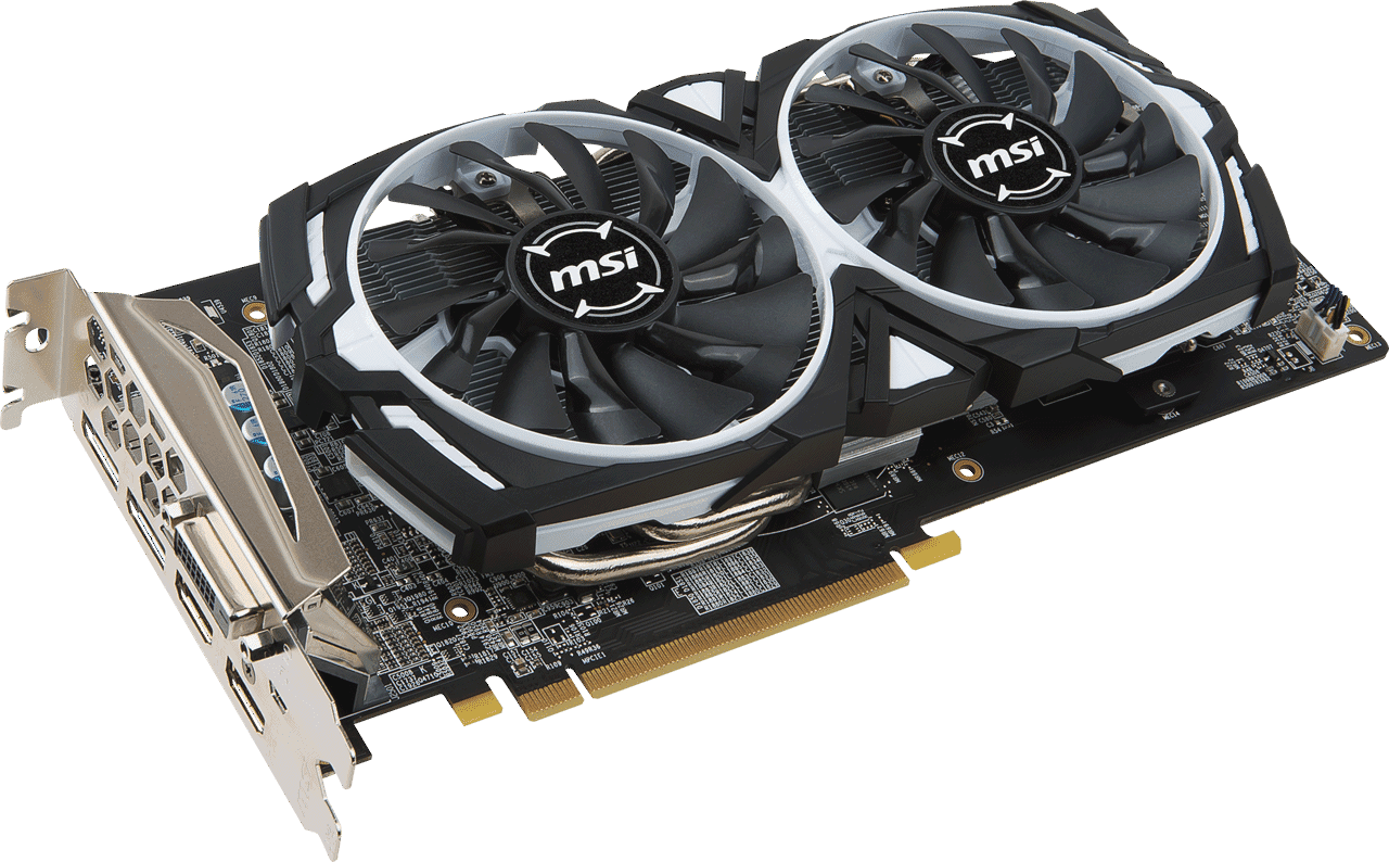 MSI Radeon RX 580 ARMOR 8G OC Graphics Card | Novatech
